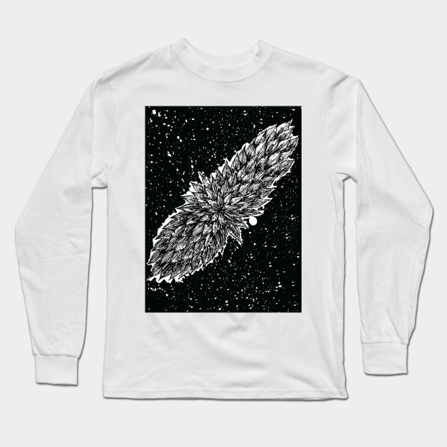 Spread your wings Long Sleeve T-Shirt by ckai